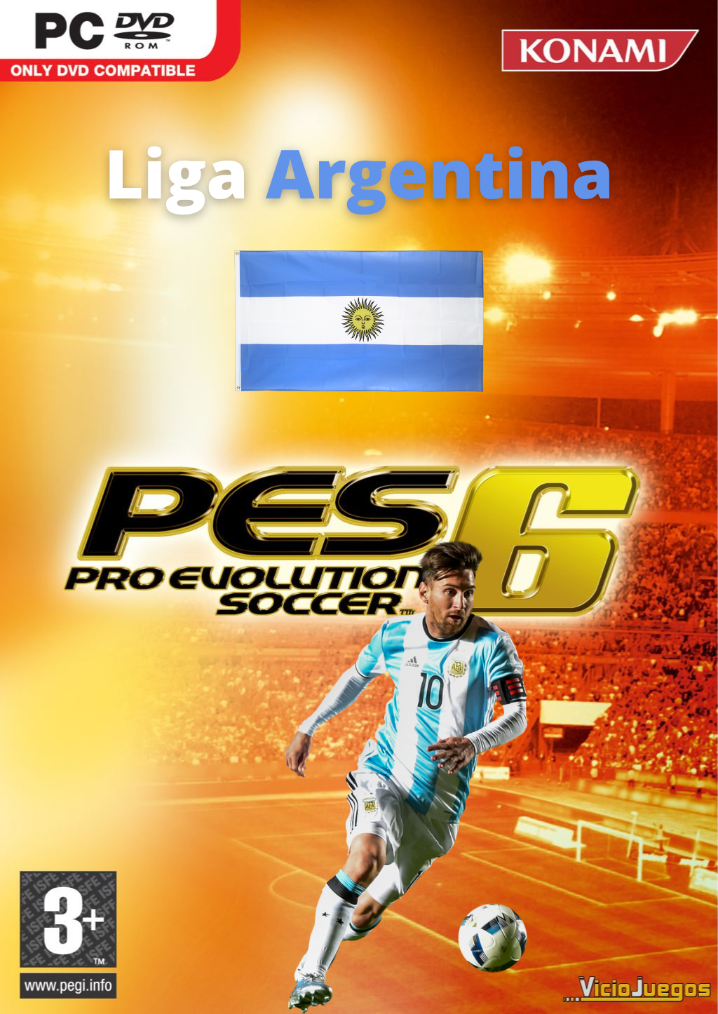 PES 06 Liga Argentina + Mundial Qatar 2022