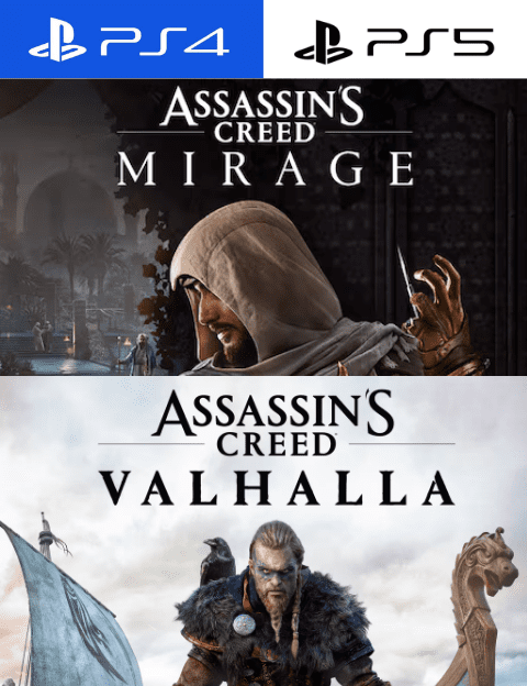 Assassin’s Creed Mirage + Assassin's Creed Valhalla PS4 | PS5
