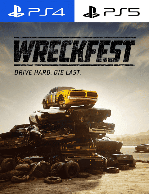 Juegos digitales originales de Wreckfest para PS4 y PS5 en Tec Juegos.