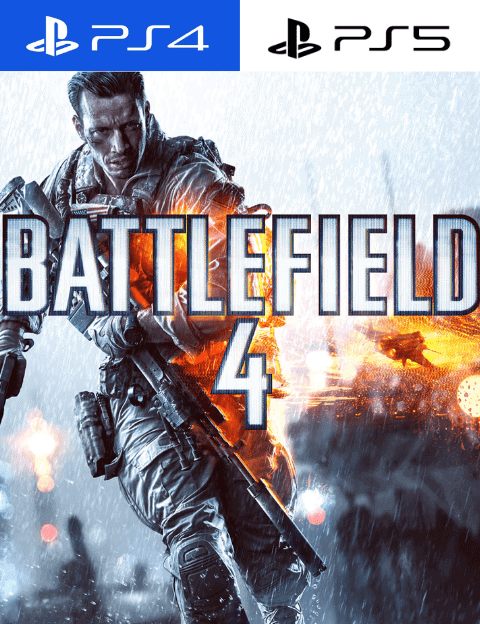 Imagen de Battlefield 4 para PS4 y PS5, juego de acción y guerra en plataformas PlayStation.